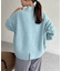 BACKスリットハイネックプルオーバー