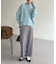 BACKスリットハイネックプルオーバー