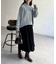BACKスリットハイネックプルオーバー