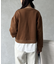 レイヤード裏起毛プルオーバー
