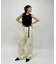【WHO'S WHO gallery】BRONXステッチダブルニーイージーパンツ