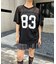 【WHO'S WHO gallery】ナンバリングメッシュトップス