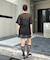 【WHO'S WHO gallery】ナンバリングメッシュトップス