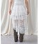 【RAY CASSIN】アシメフリルレーススカート