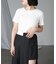 【RAY CASSIN】ピグメント切替刺繍Tシャツ