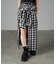 【RAY CASSIN】ネルチェックリメイク風スカート