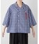 【CIAOPANIC TYPY】刺繍チェックシャツ