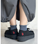 【U.S. POLO ASSN. 】厚底モカシンシューズ