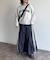 【U.S. POLO ASSN. 】ティアードスカート