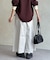 ツイルマーメイドスカート
