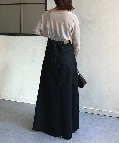 サイドタックデニムスカート｜パルグループアウトレットの