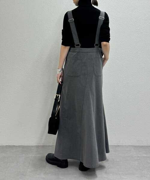新品　Loungedress TRジャンパースカート　ラウンジドレス　ネイビー Loungedress】TRジャンパースカート｜パルグループアウトレット