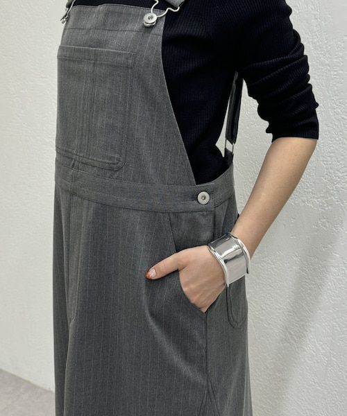 新品　Loungedress TRジャンパースカート　ラウンジドレス　ネイビー Loungedress】TRジャンパースカート｜パルグループアウトレット
