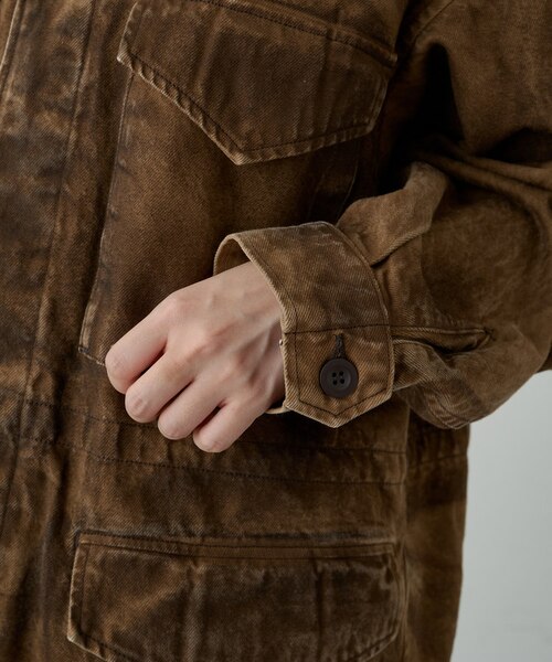 Loungedress】【ainode】hinaseレザーライクブルゾン｜パルグループ