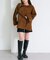 【CIAOPANIC TYPY】ニュアンス柄シャギーニット