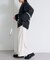 【CIAOPANIC TYPY】ニュアンス柄シャギーニット