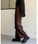 ハイウエストストレートスラックス