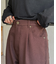 ハイウエストストレートスラックス