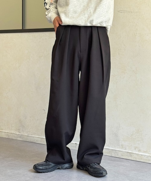 タ*チ様 jjjjound ウールスラックス タ*チ様 jjjjound ウールスラックス ディープタックウール