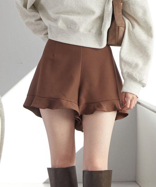 rurumu フリルショートパンツ フリルショートパンツ – furry.officialstore