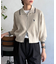 【U.S. POLO ASSN.】襟付きジップカーディガン