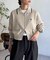 【U.S. POLO ASSN.】襟付きジップカーディガン