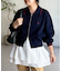 【U.S. POLO ASSN.】襟付きジップカーディガン