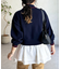 【U.S. POLO ASSN.】襟付きジップカーディガン