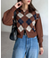 【U.S. POLO ASSN.】襟付きジップカーディガン