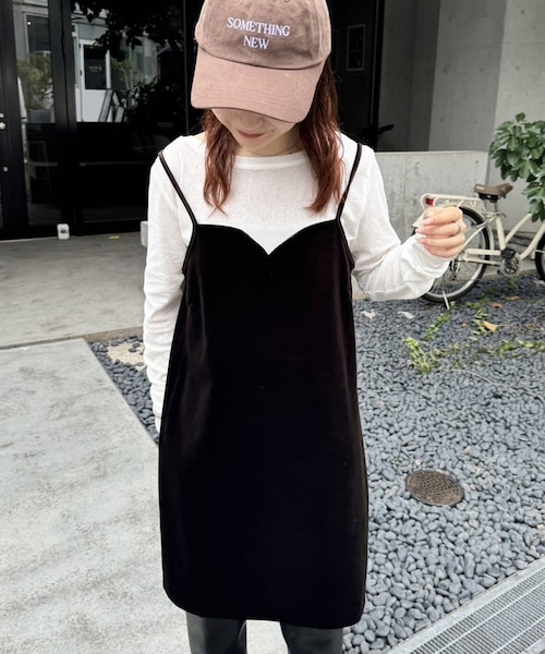 mystic】ベロアミニワンピース｜パルグループアウトレットの