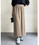 ベロアナロースカート