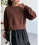 【U.S. POLO ASSN.】クロップド裏毛プルオーバー