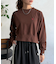 【U.S. POLO ASSN.】クロップド裏毛プルオーバー