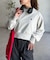 【U.S. POLO ASSN.】クロップド裏毛プルオーバー