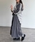 【U.S. POLO ASSN.】裏毛ティアードワンピース