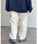 コーデュロイカーブパンツ