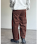 コーデュロイカーブパンツ