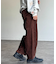 コーデュロイカーブパンツ