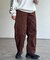 コーデュロイカーブパンツ