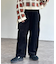 コーデュロイカーブパンツ