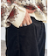 コーデュロイカーブパンツ