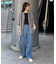 【CIAOPANIC TYPY】レースシアーストライプ柄ルーズシャツ