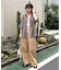 【CIAOPANIC TYPY】レースシアーストライプ柄ルーズシャツ