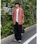 【CIAOPANIC TYPY】レースシアーストライプ柄ルーズシャツ