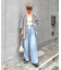 【CIAOPANIC TYPY】レースシアーストライプ柄ルーズシャツ