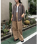 【CIAOPANIC TYPY】レースシアーストライプ柄ルーズシャツ