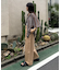 【CIAOPANIC TYPY】レースシアーストライプ柄ルーズシャツ