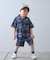 【CIAOPANIC TYPY】【KIDS】アフリカンバティック柄開襟シャツ