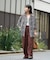 【CIAOPANIC TYPY】アフリカンバティックヴィンテージ柄シャツ