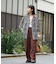 【CIAOPANIC TYPY】アフリカンバティックヴィンテージ柄シャツ